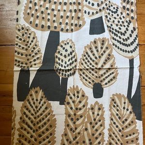 TWO pieces of vintage marimekko remnants